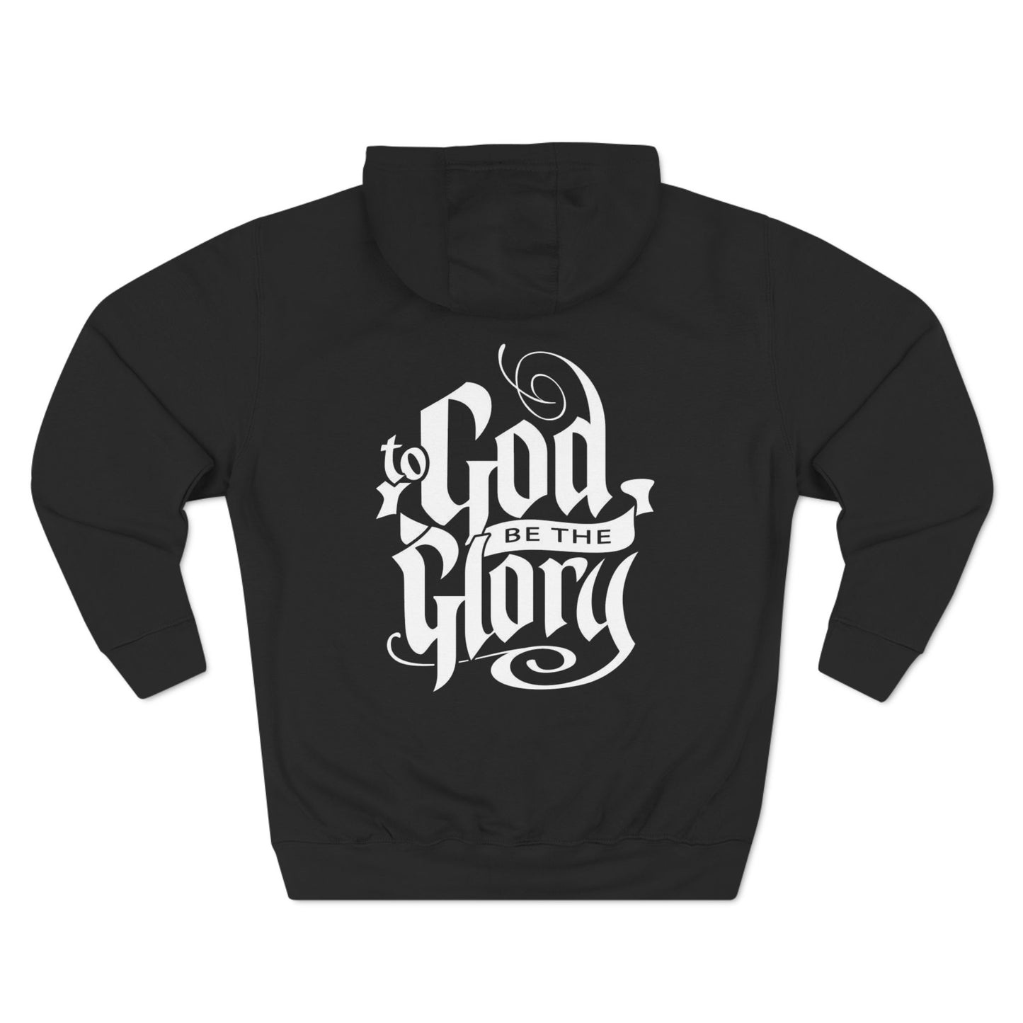 Fleece Hoodie - To God be the Glory