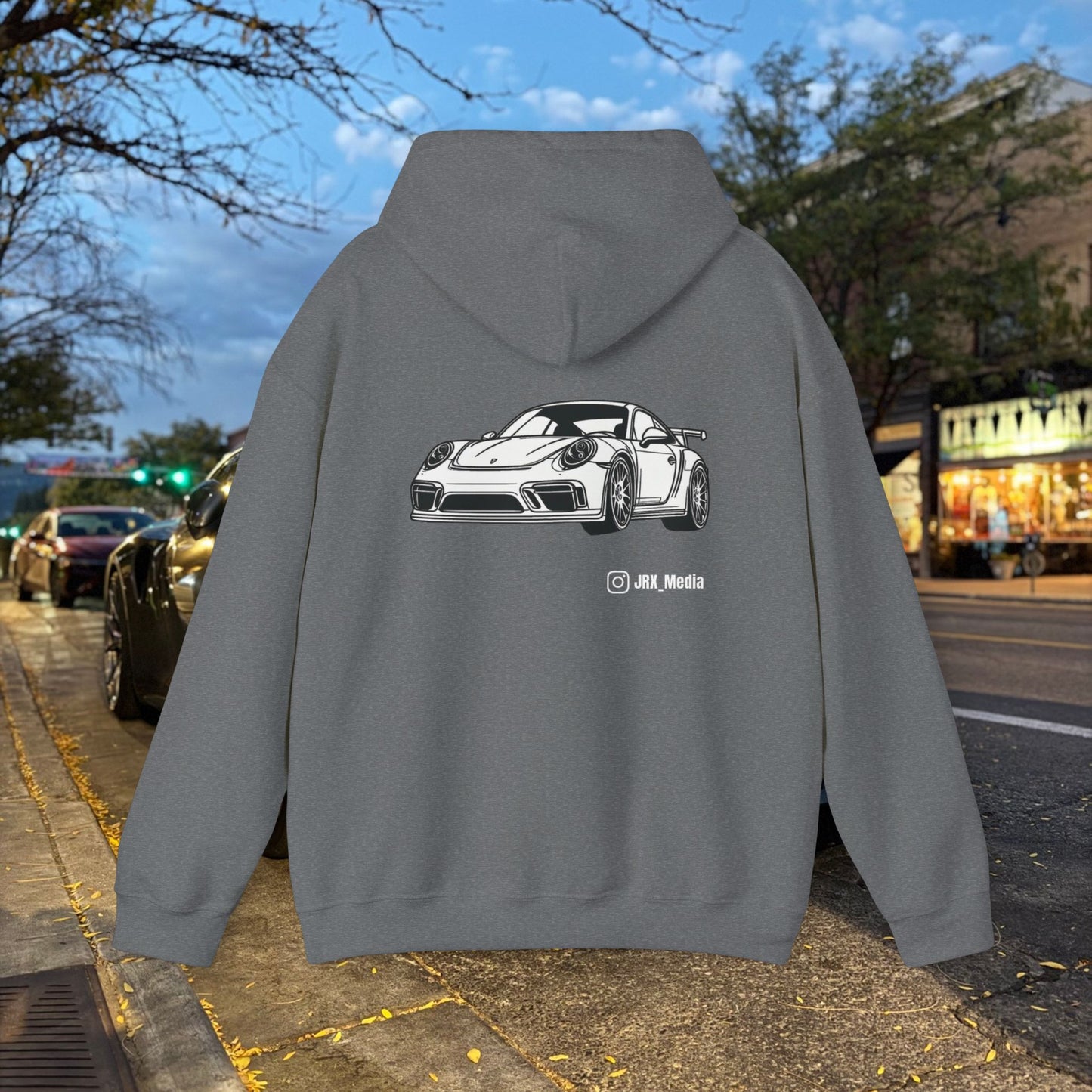 Porsche Hoodie - Sponsor JRX Media