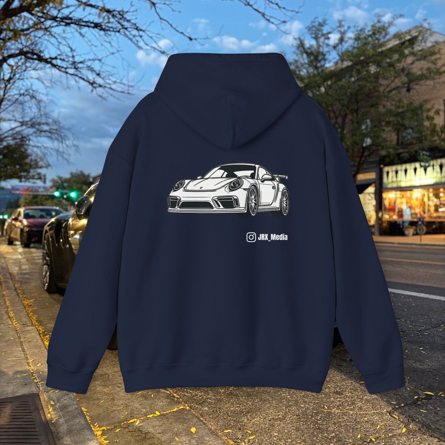 Porsche Hoodie - Sponsor JRX Media