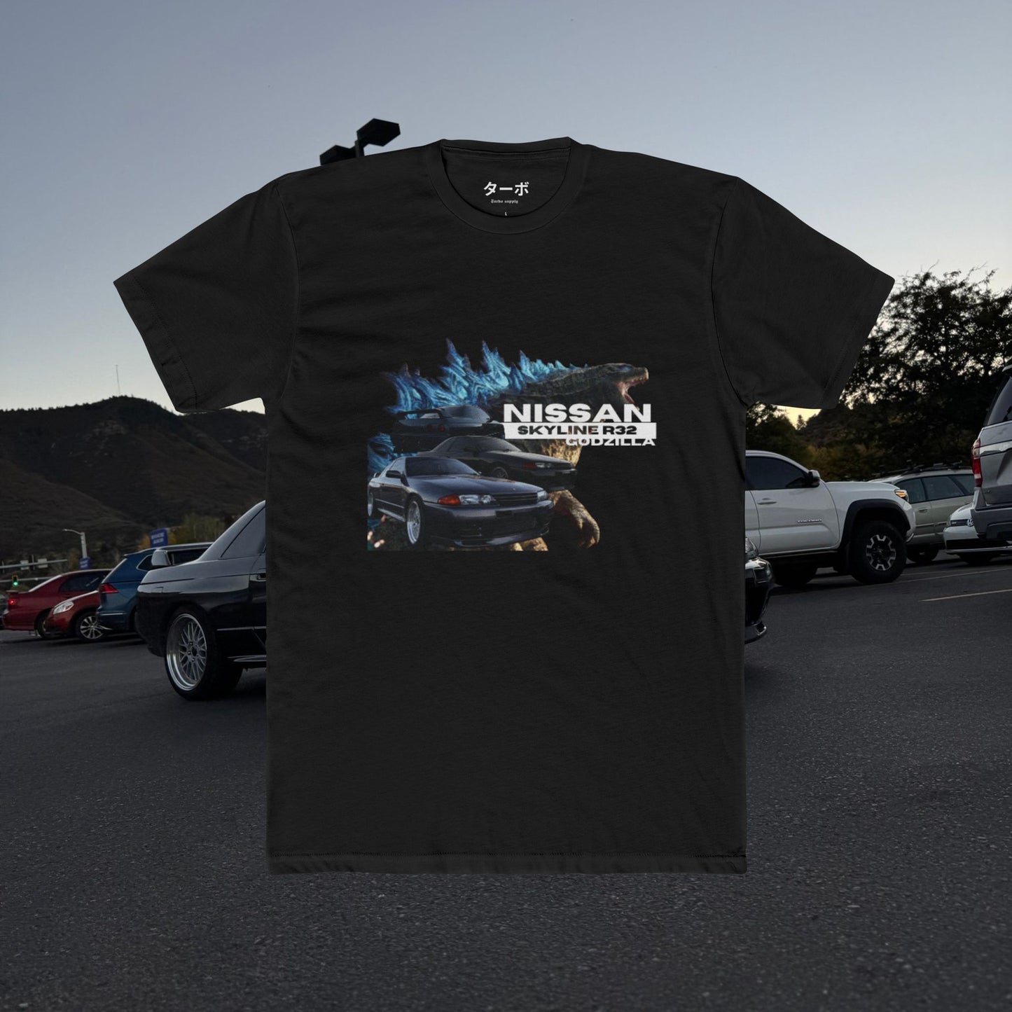 Nissan Skyline R32 Godzilla - Cotton T-shirt