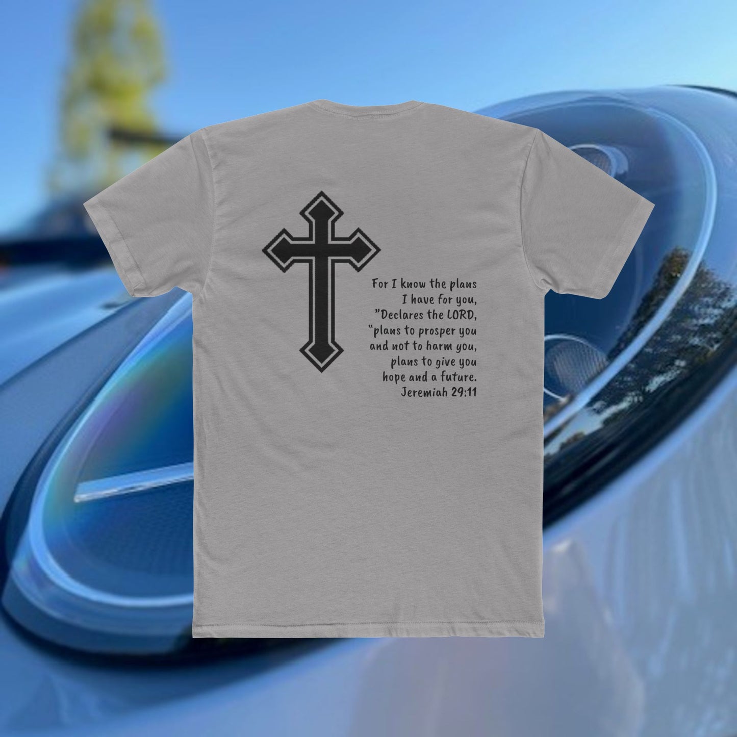 "Jeremiah 29:11 - Jesus Cares" T-Shirt