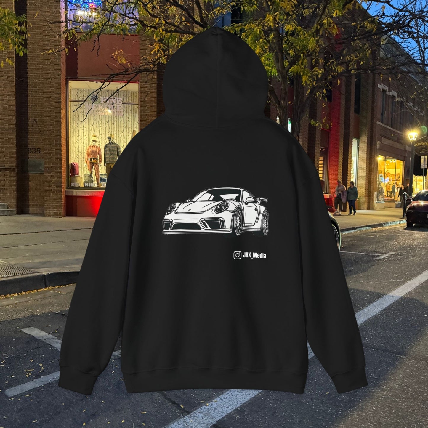 Porsche Hoodie - Sponsor JRX Media