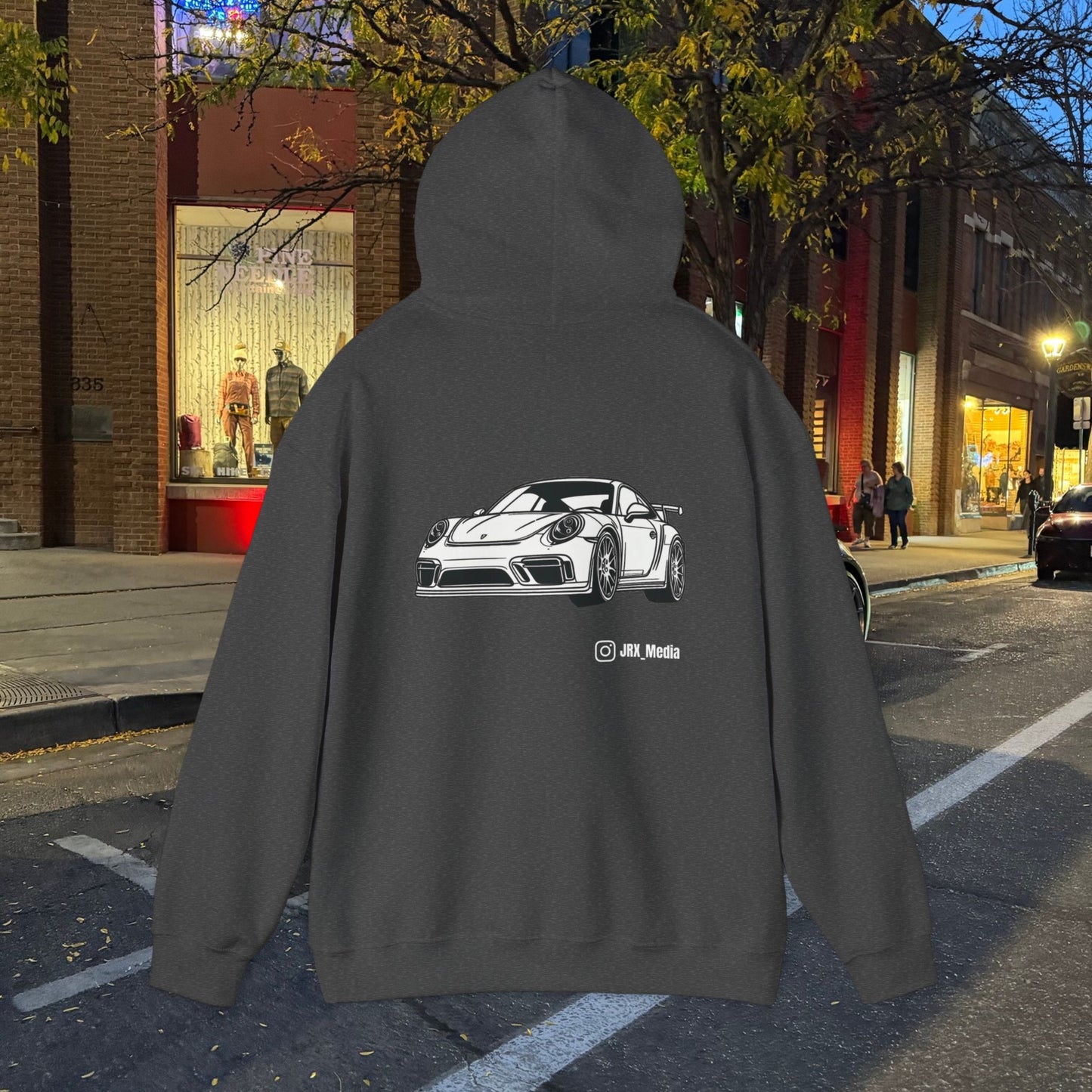 Porsche Hoodie - Sponsor JRX Media