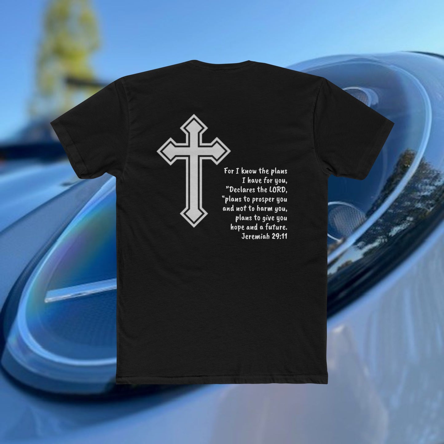 "Jeremiah 29:11 - Jesus Cares" T-Shirt