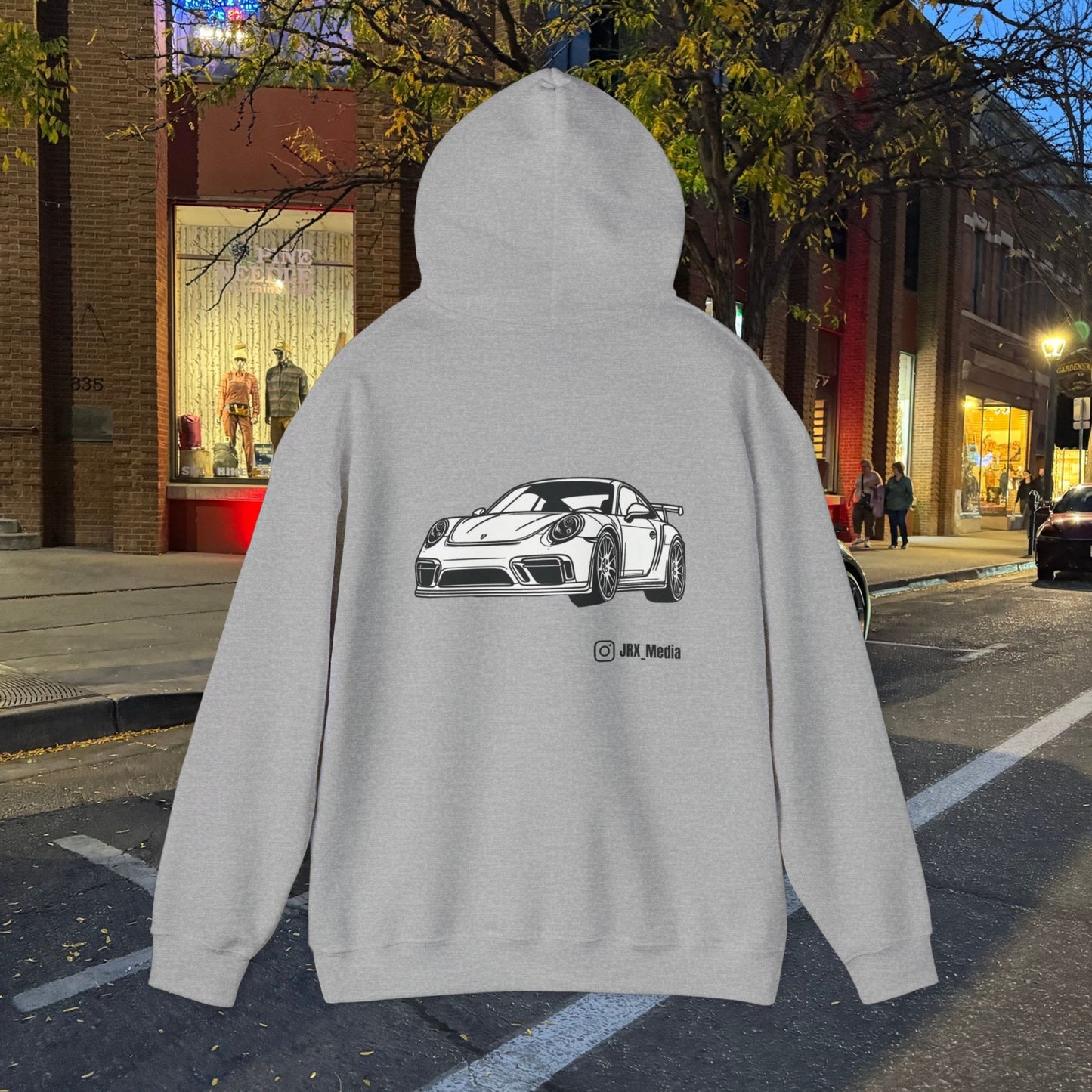 Porsche Hoodie - Sponsor JRX Media