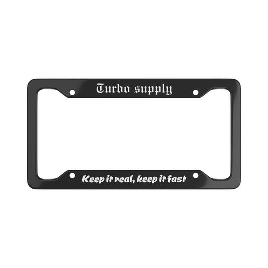 Fast and Real License Plate Frame