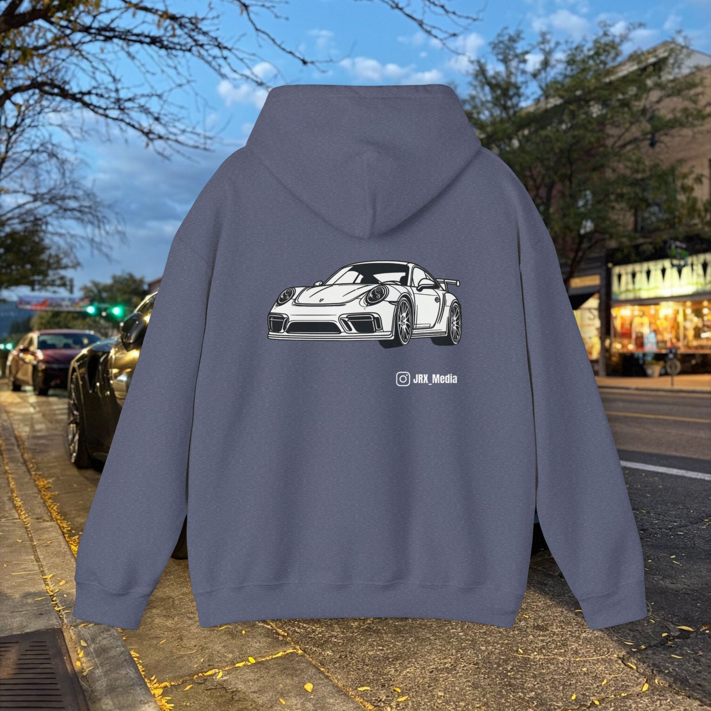 Porsche Hoodie - Sponsor JRX Media