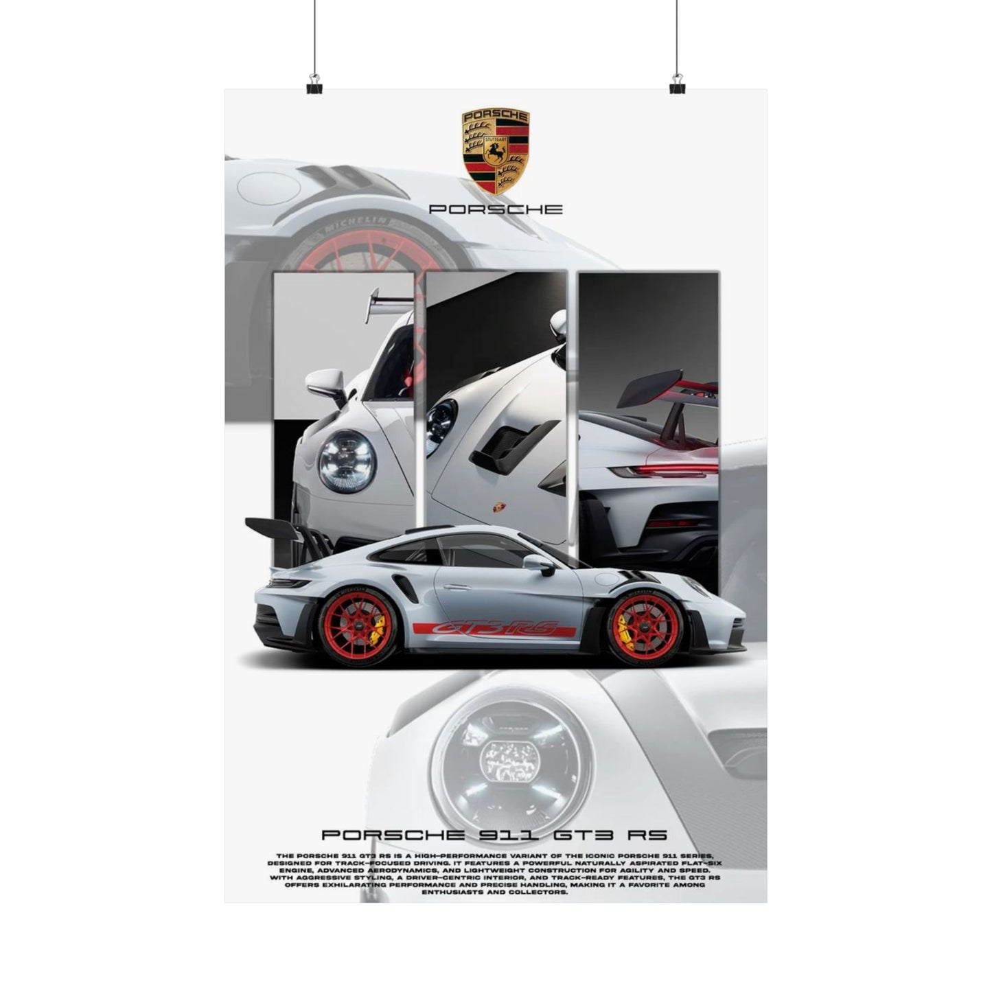 Porsche GT3 RS Poster