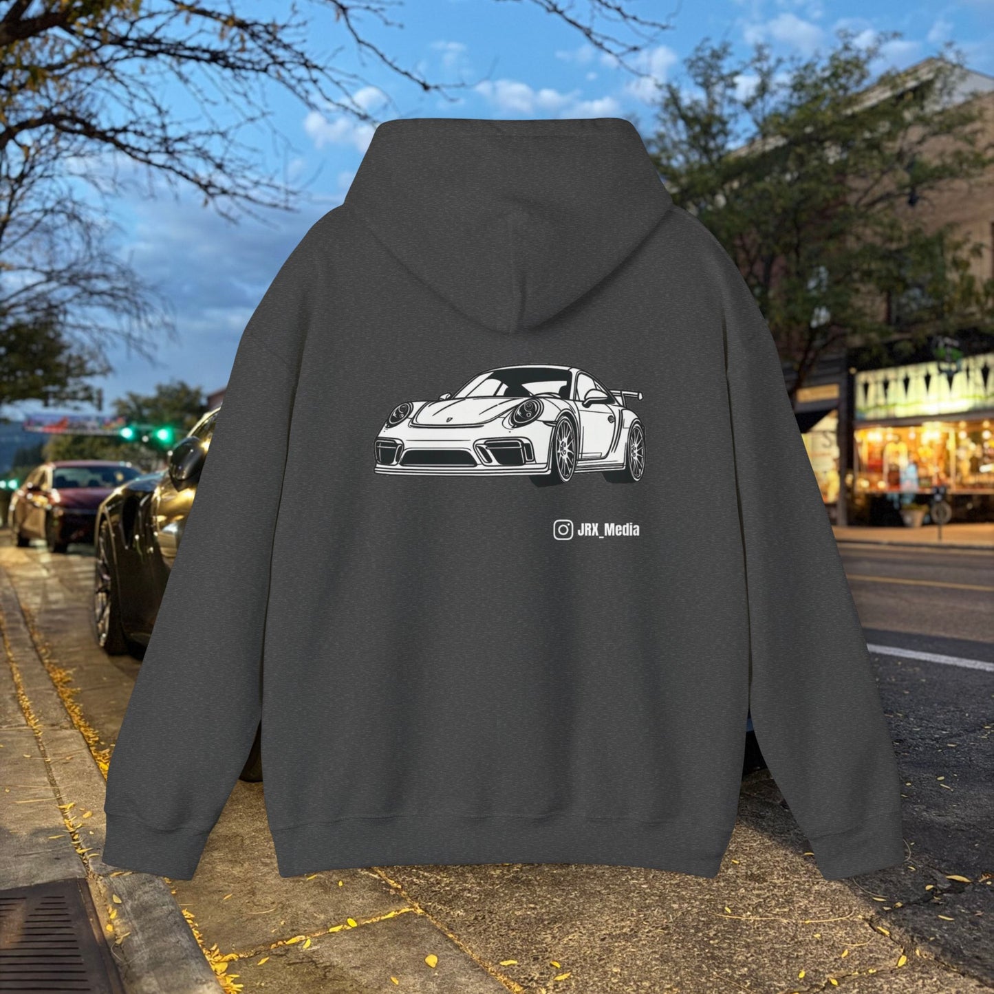 Porsche Hoodie - Sponsor JRX Media