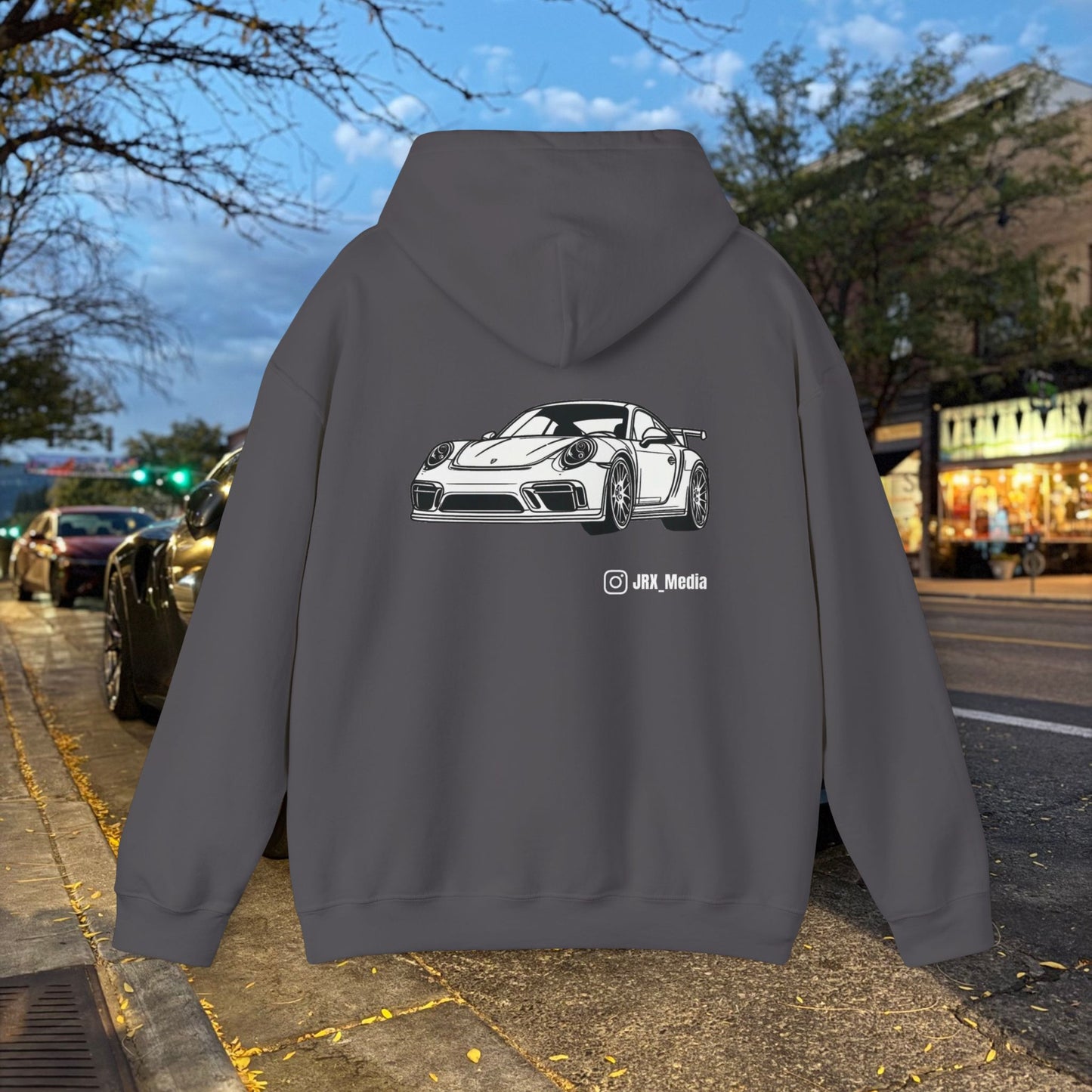 Porsche Hoodie - Sponsor JRX Media