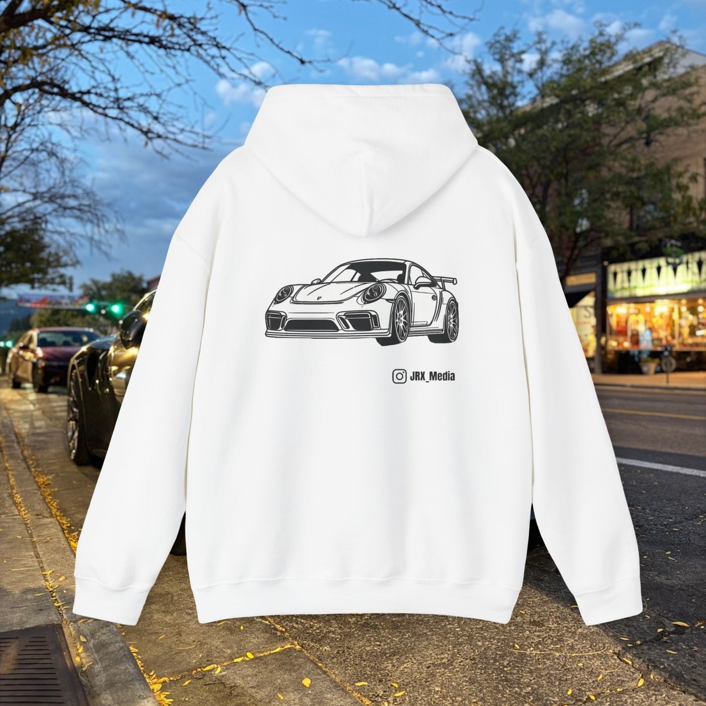 Porsche Hoodie - Sponsor JRX Media