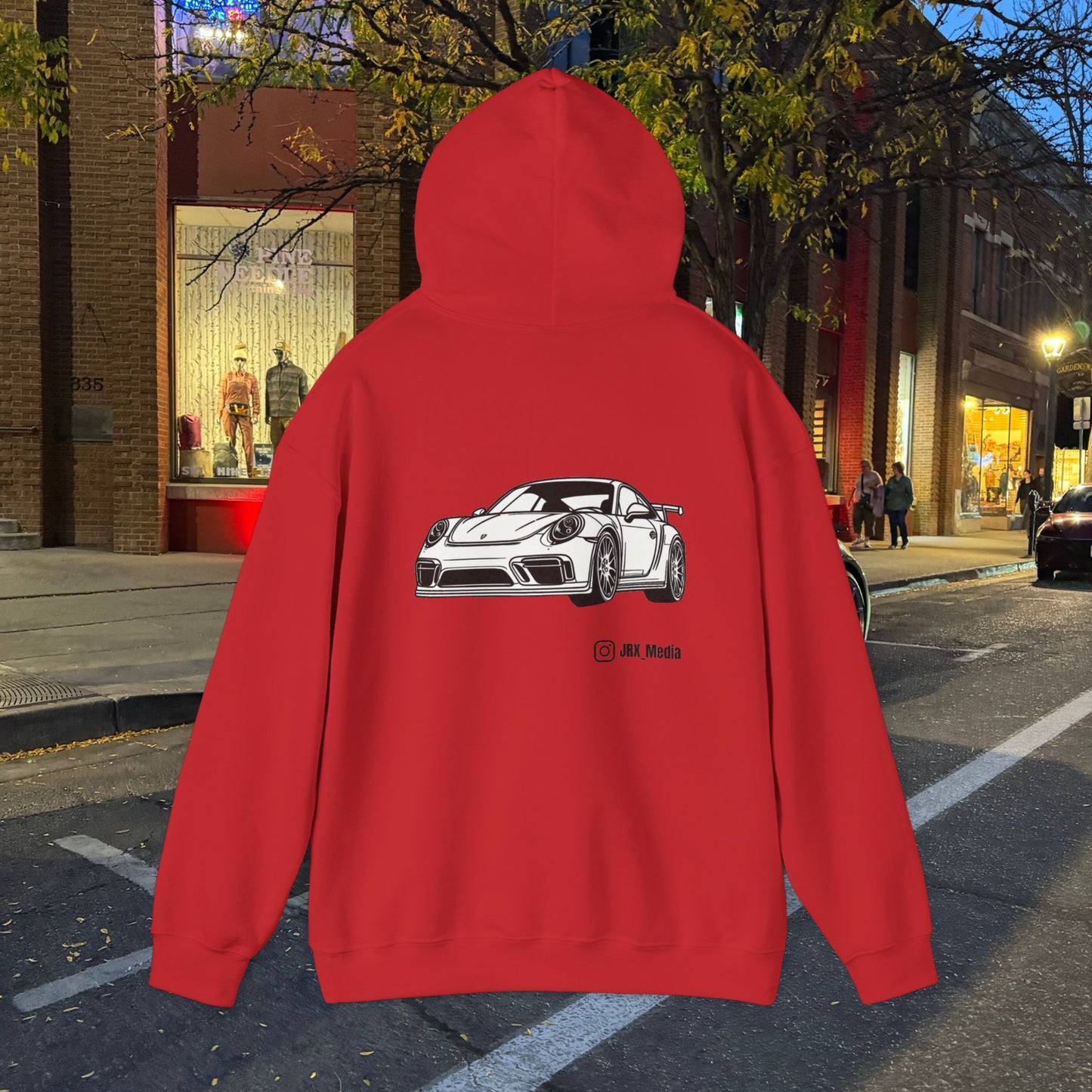 Porsche Hoodie - Sponsor JRX Media