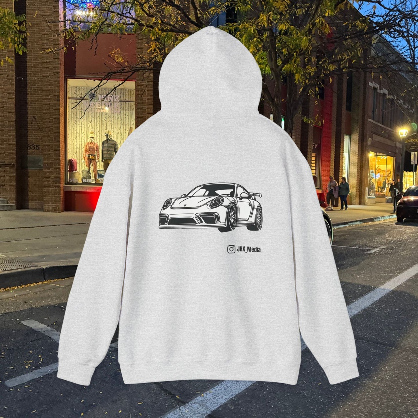 Porsche Hoodie - Sponsor JRX Media