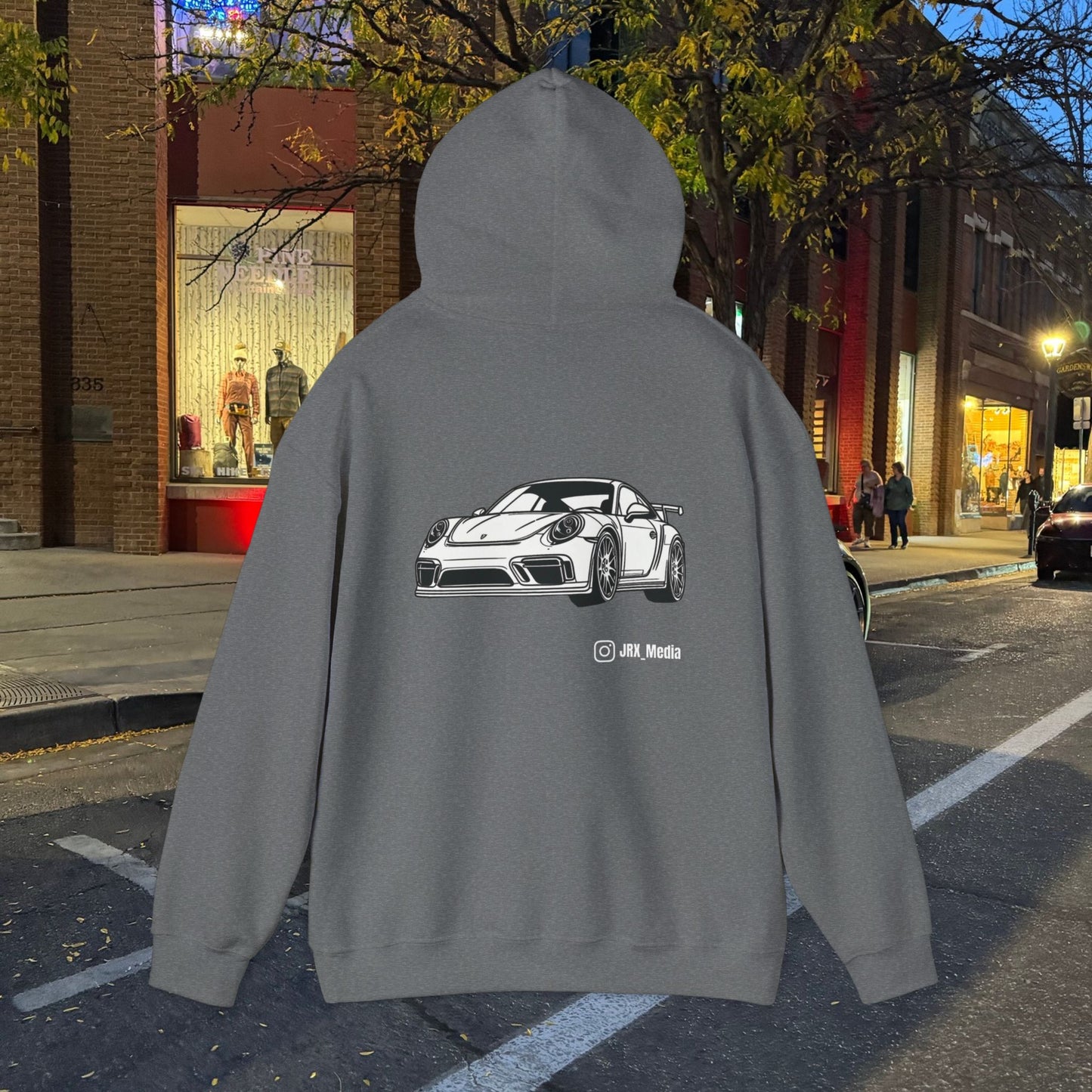 Porsche Hoodie - Sponsor JRX Media