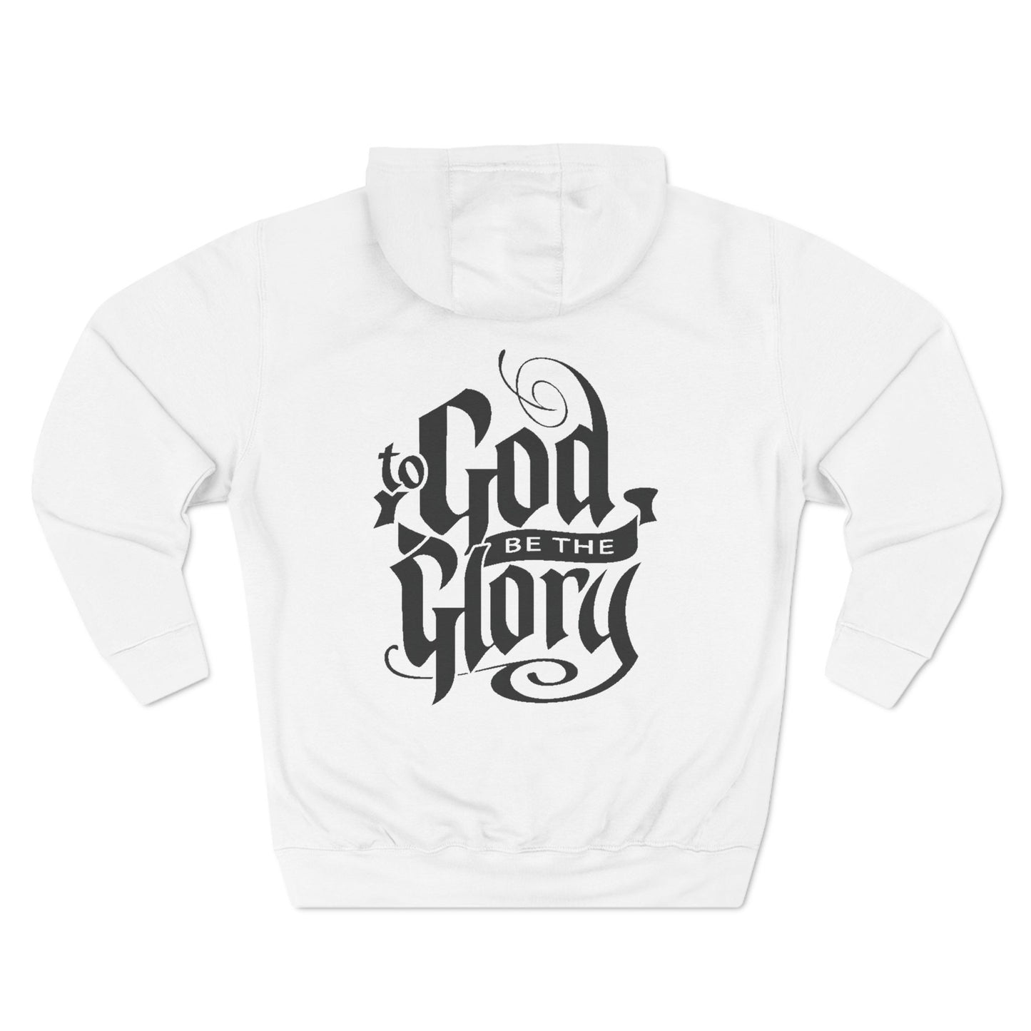 Fleece Hoodie - To God be the Glory