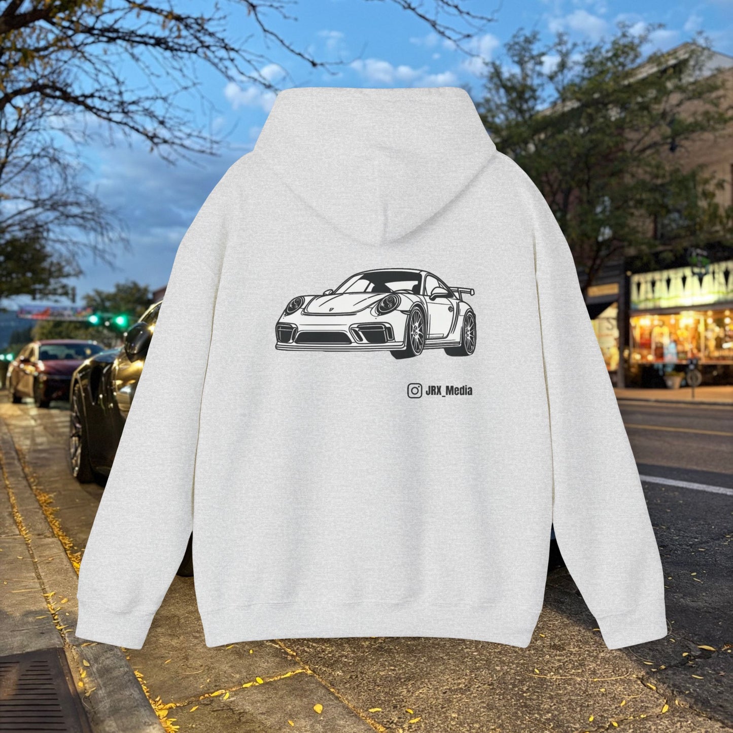 Porsche Hoodie - Sponsor JRX Media