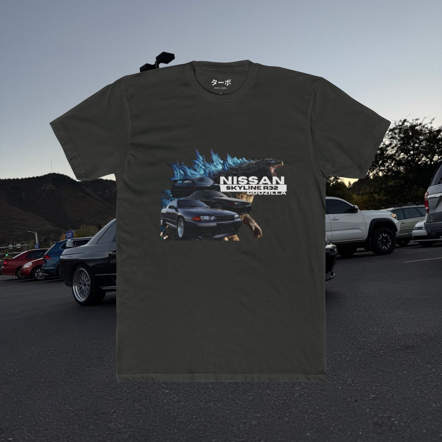 Nissan Skyline R32 Godzilla - Cotton T-shirt