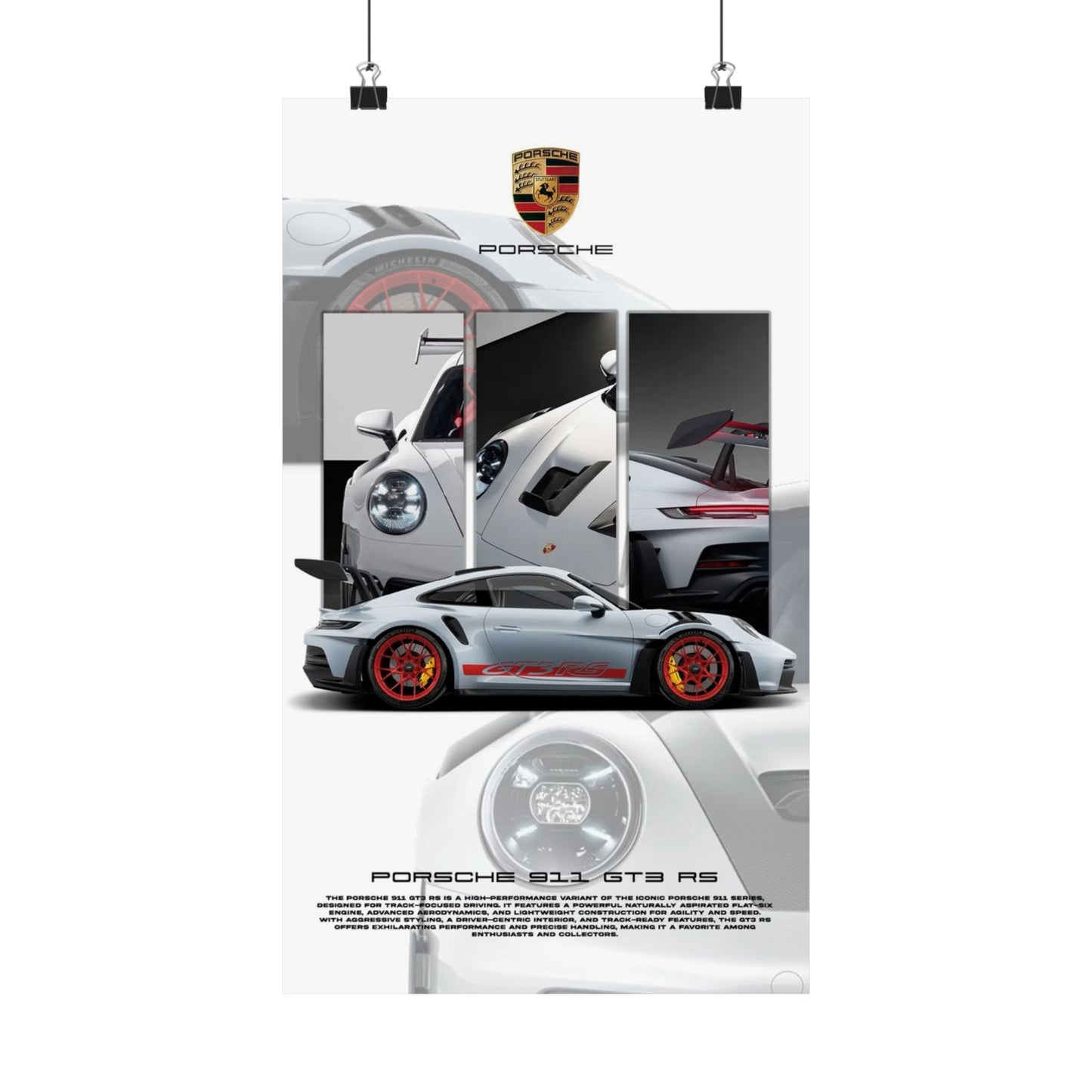 Porsche GT3 RS Poster