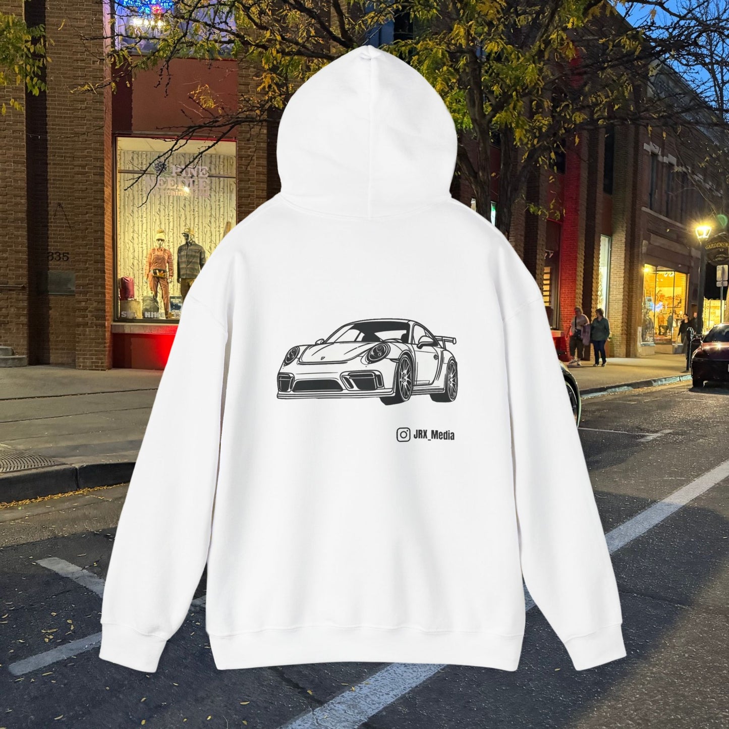 Porsche Hoodie - Sponsor JRX Media