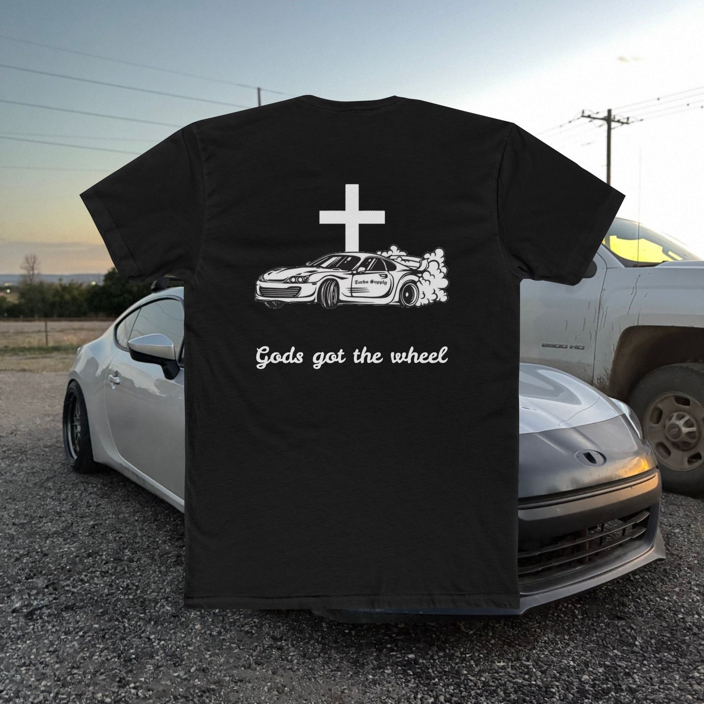 "God's Got the Wheel" T-Shirt – Part of the ONE Collection