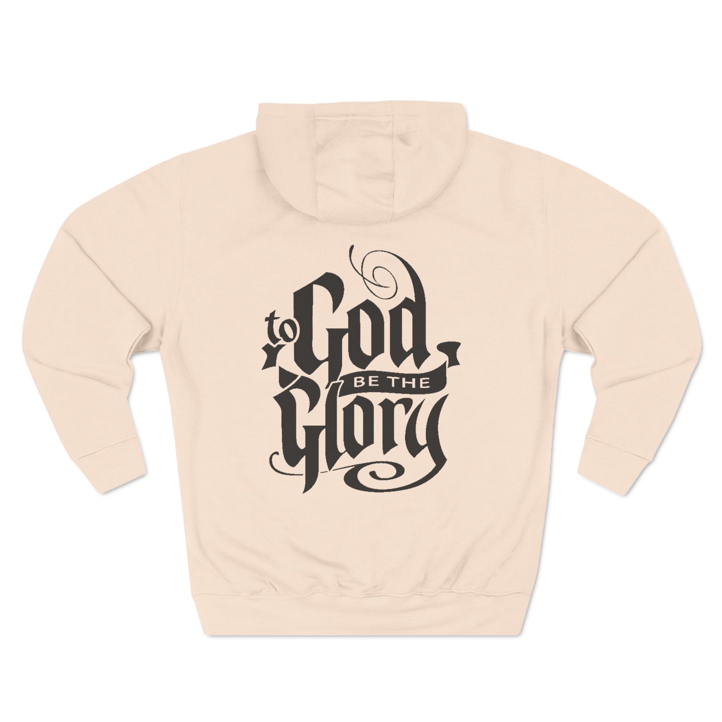 Fleece Hoodie - To God be the Glory