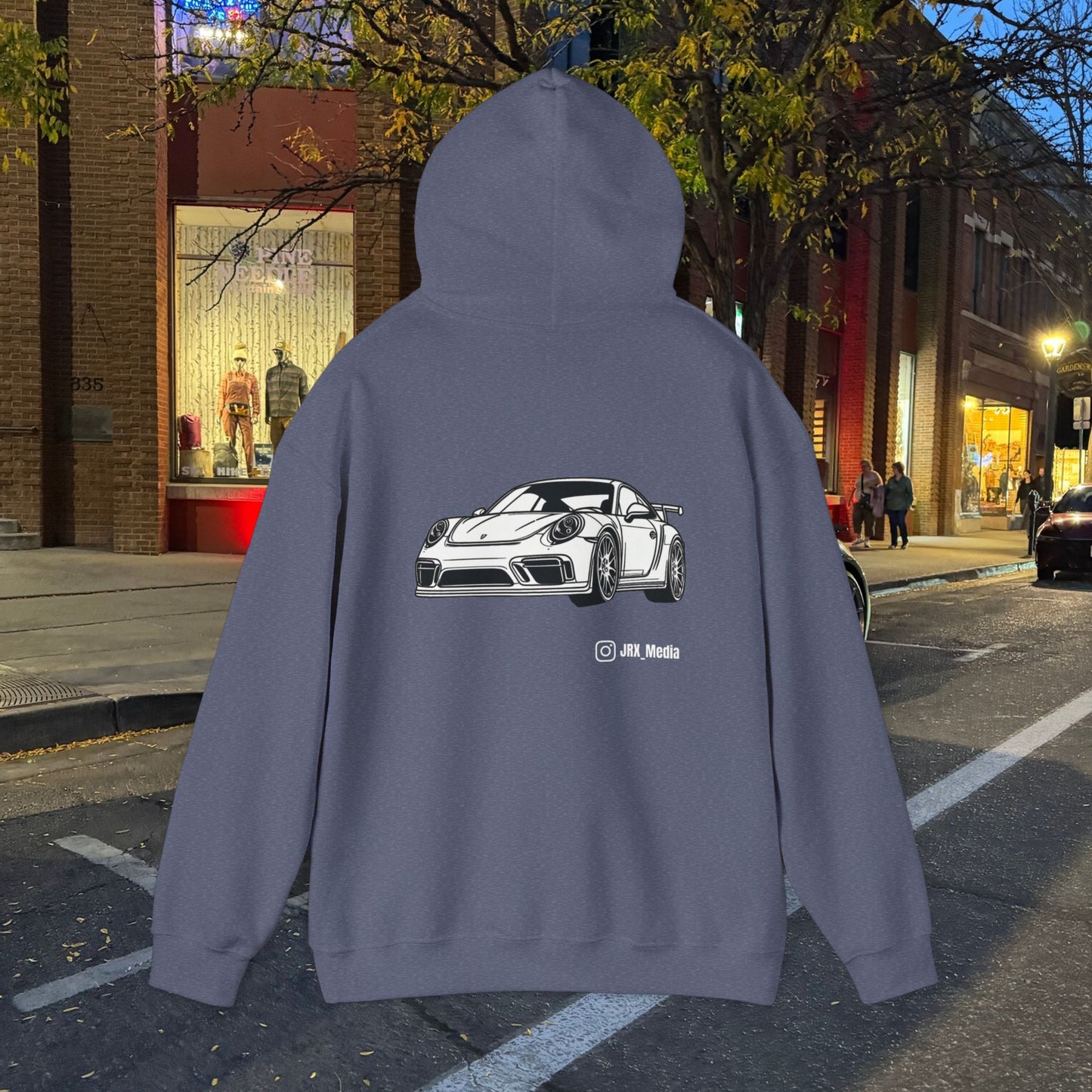 Porsche Hoodie - Sponsor JRX Media